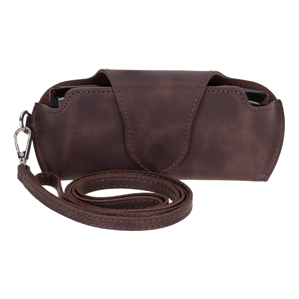 Riviera Leather Glasses Case - LuggageDesigners