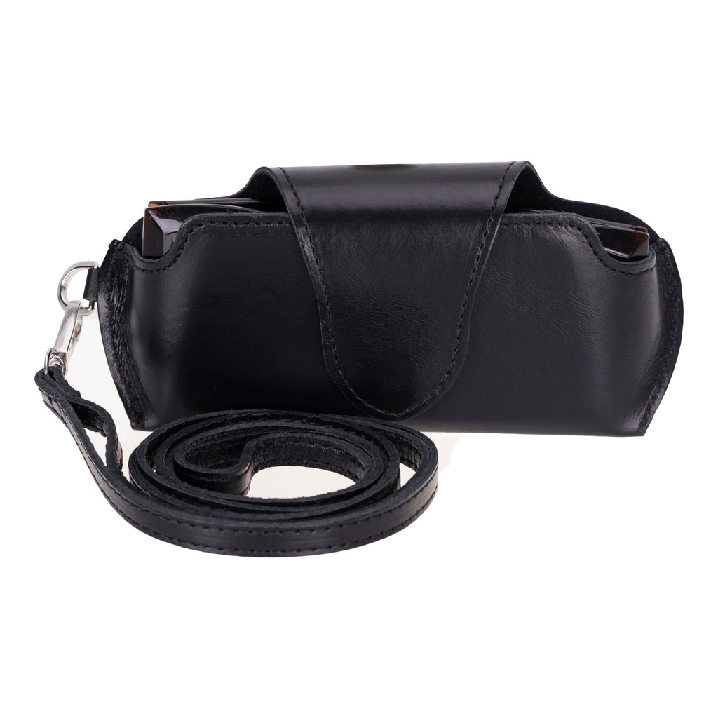 Riviera Leather Glasses Case - LuggageDesigners