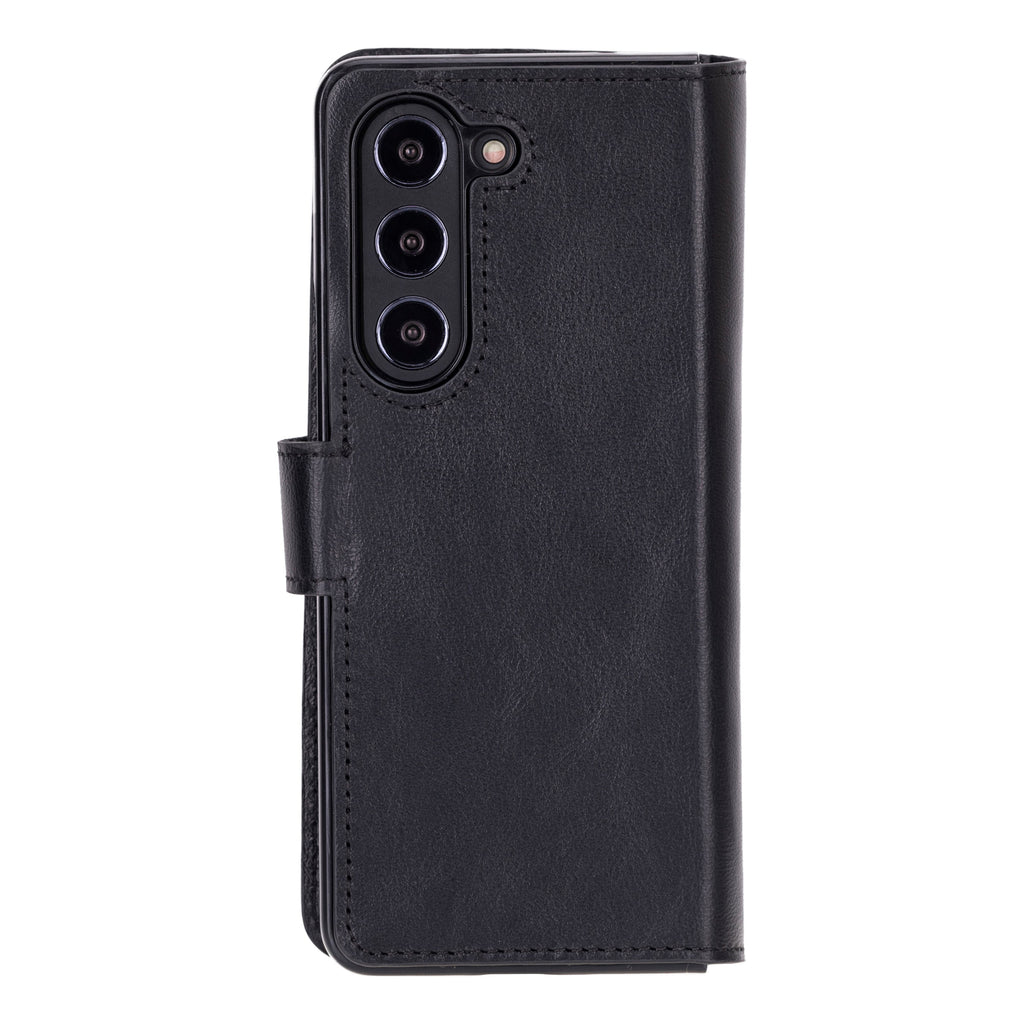 Wallet ID Leather Samsung Galaxy Z Fold 5 Folio Case Mizuri Leather