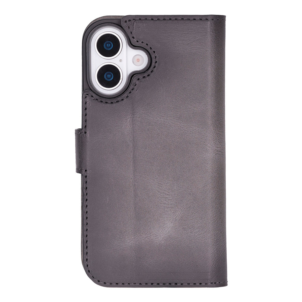 Magic iPhone 17 Leather Detachable Wallet Case Mizuri Leather