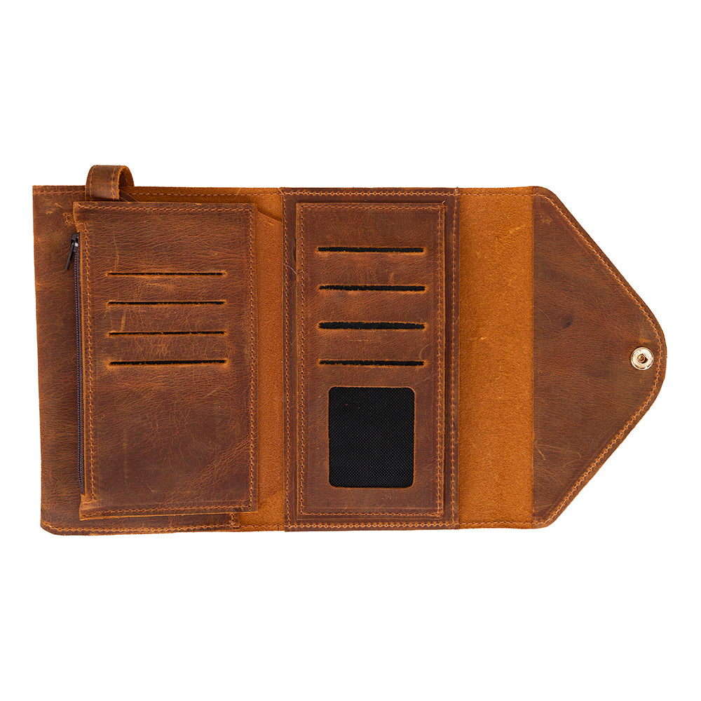 Bologna Leather Universal Wallet - LuggageDesigners