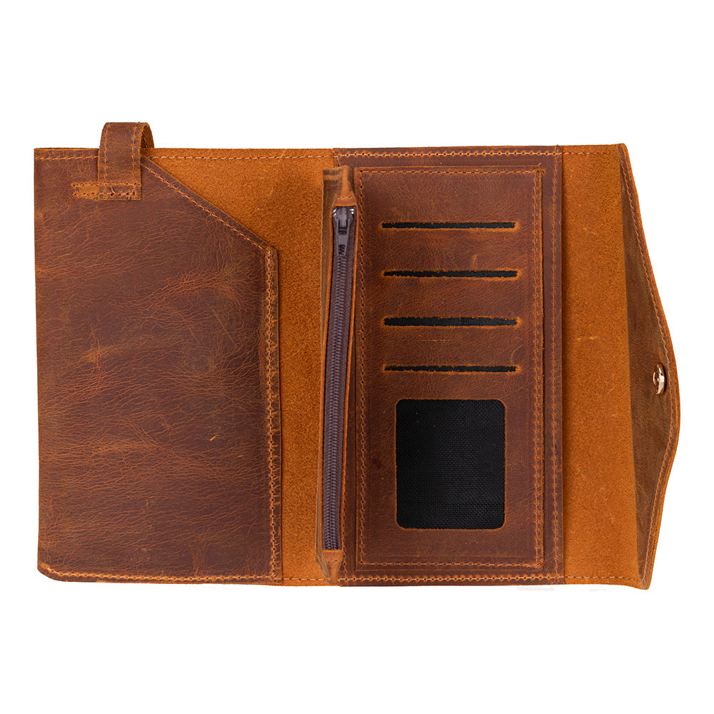 Bologna Leather Universal Wallet - LuggageDesigners