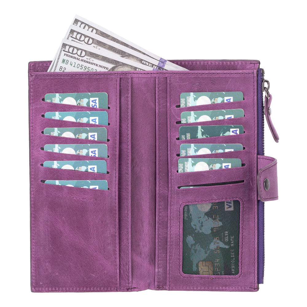 Lozan Hanger Leather Wallet Mizuri Leather