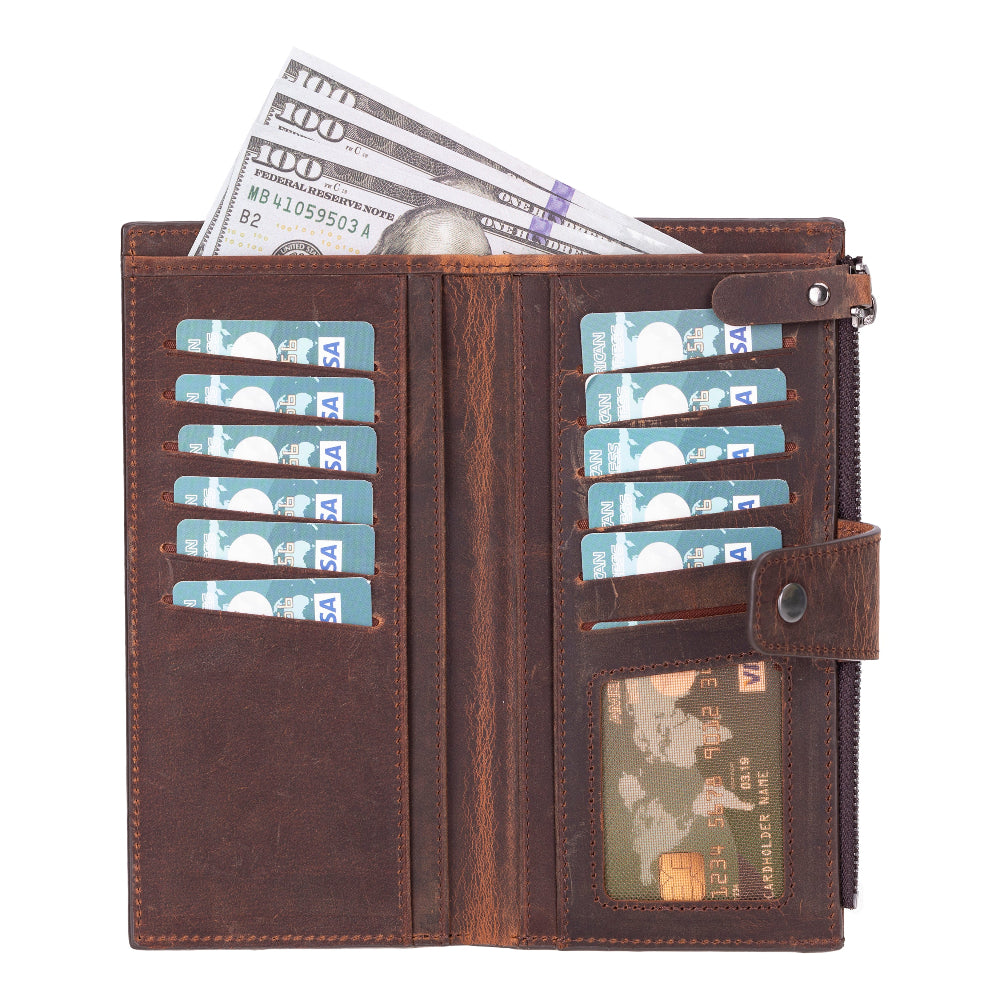 Lozan Hanger Leather Wallet Mizuri Leather