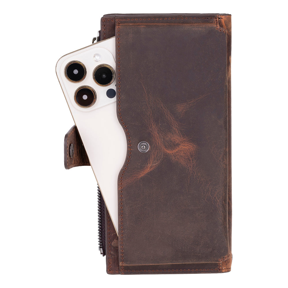 Lozan Hanger Leather Wallet Mizuri Leather