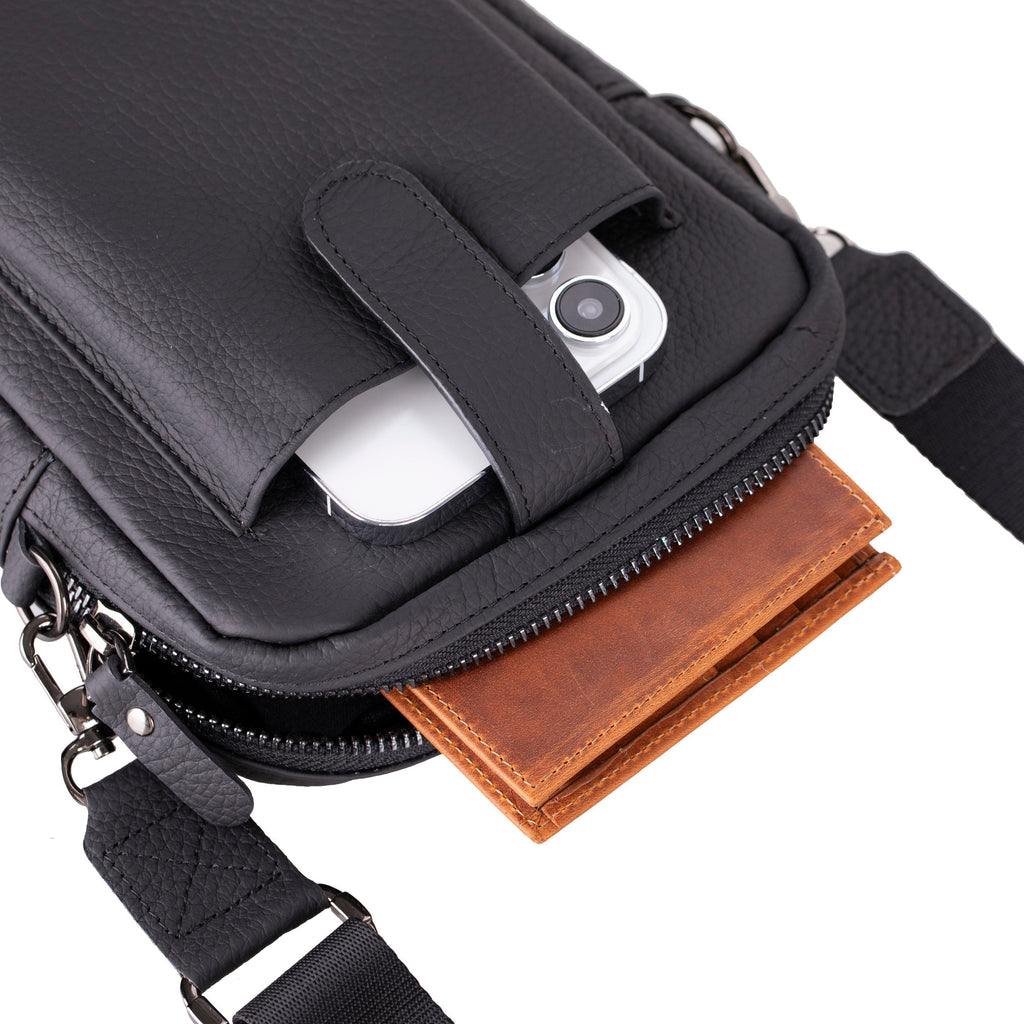 Pisa Leather Crossbody Bag Mizuri Leather