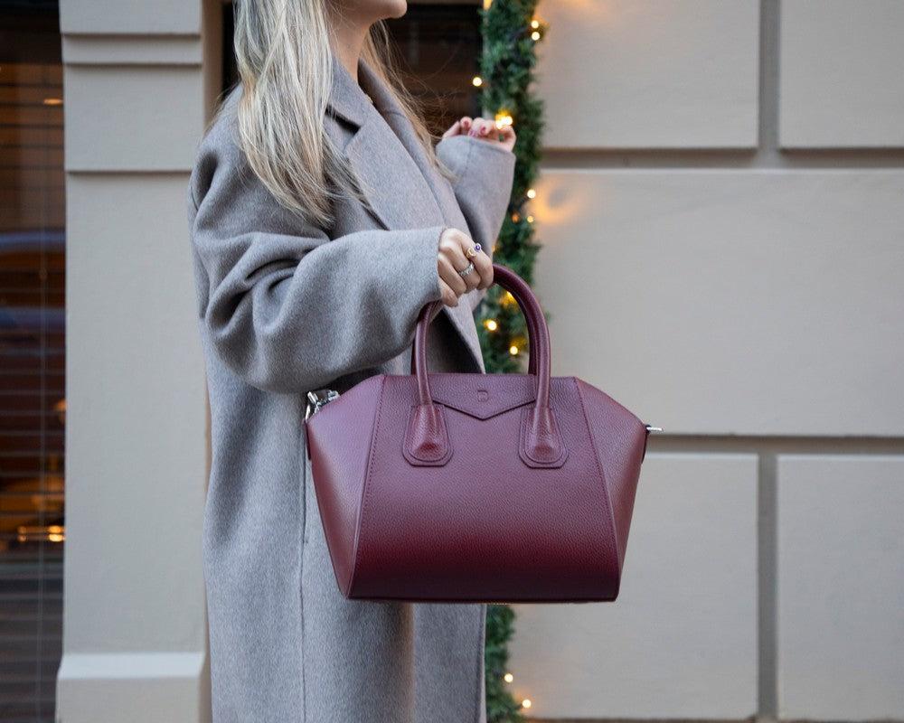 Lorenza Leather Women's Bag, Medium Mizuri Leather