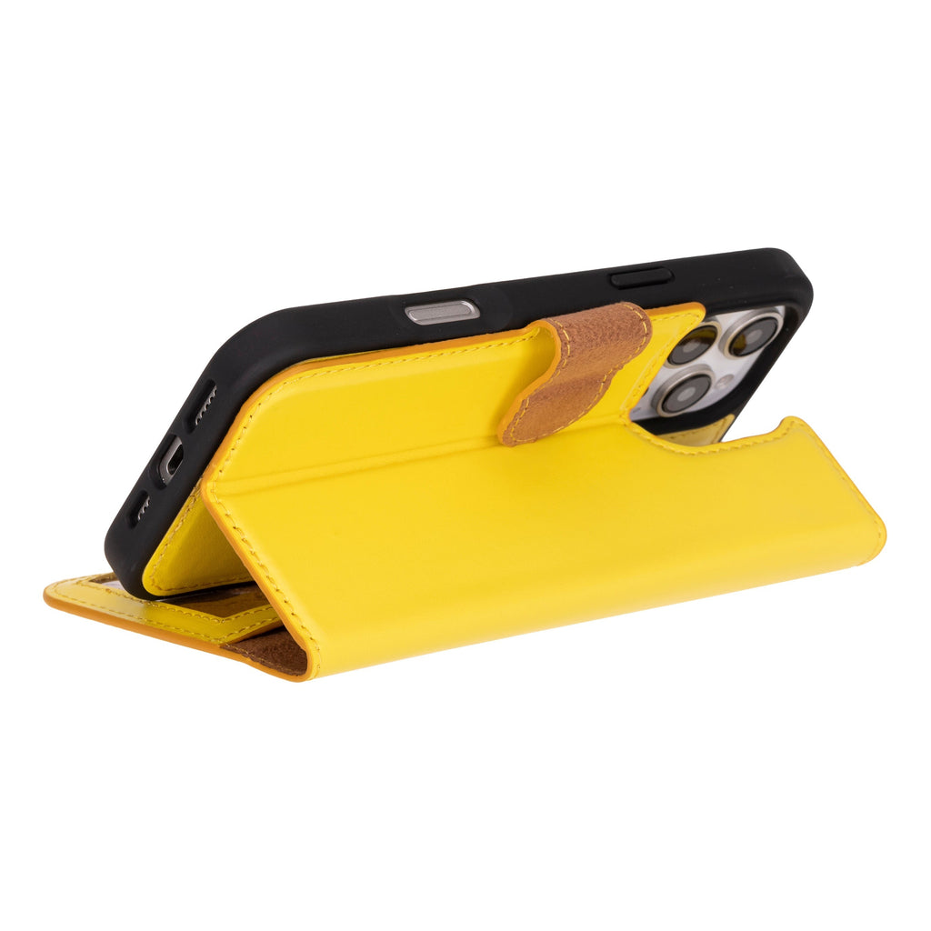 Magic iPhone 16 Pro Detachable Leather Wallet Case Mizuri Leather