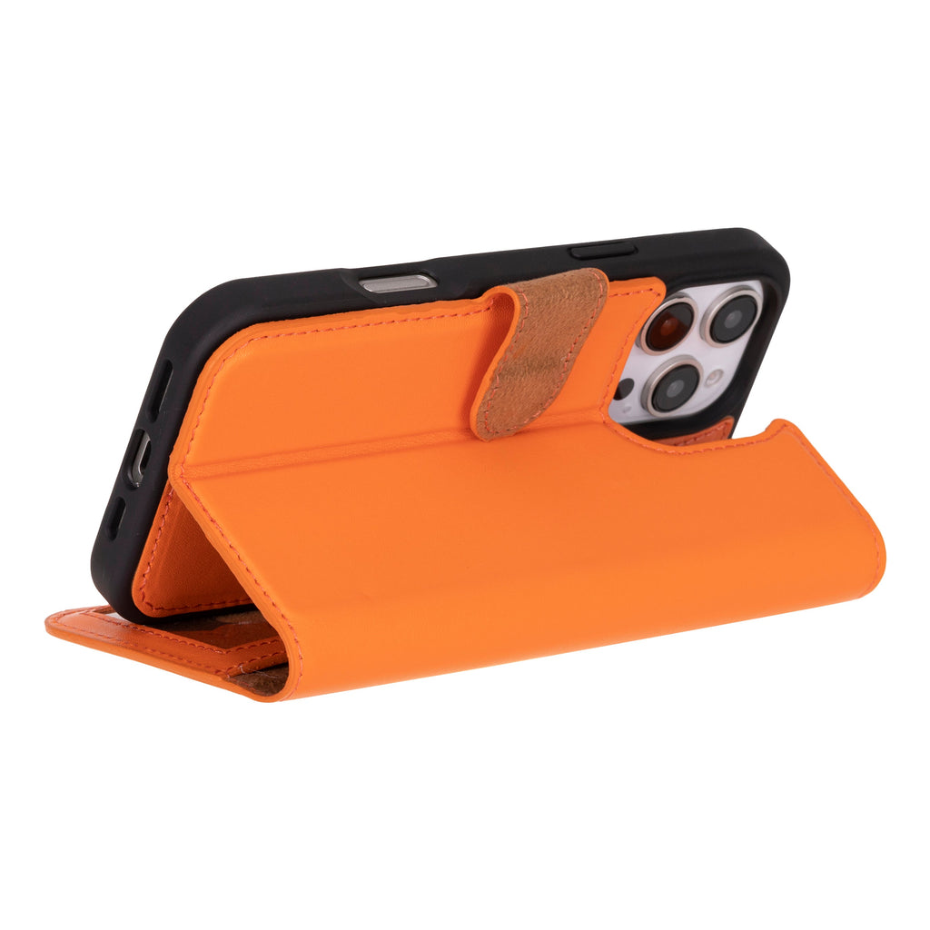 Magic iPhone 16 Pro Detachable Leather Wallet Case Mizuri Leather