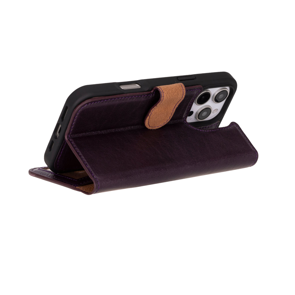 Magic iPhone 16 Pro Max Leather Detachable Wallet Case Mizuri Leather