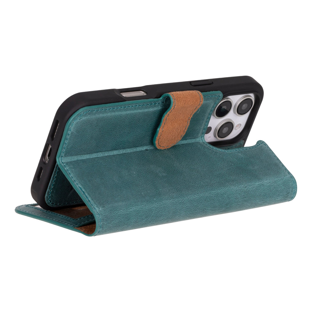 Magic iPhone 16 Pro Max Leather Detachable Wallet Case Mizuri Leather