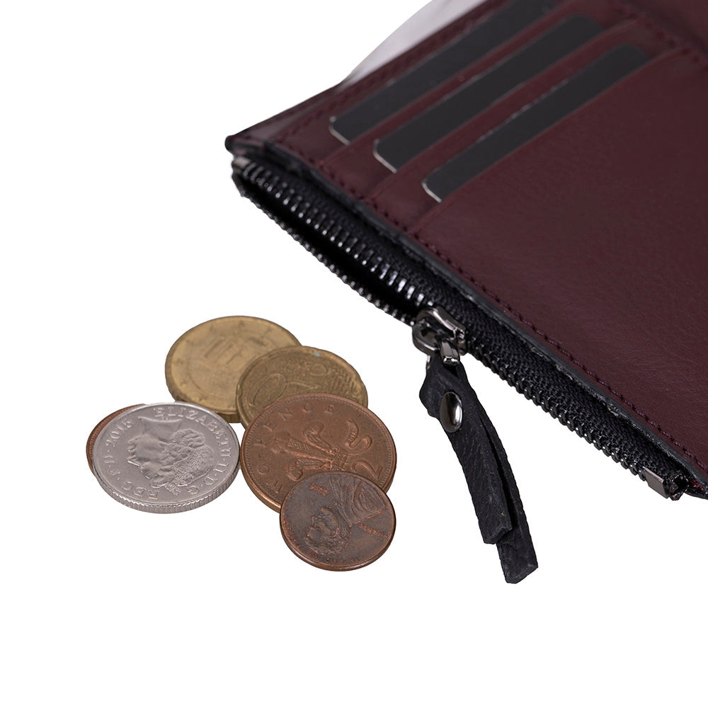 Elba Leather Women's Wallet Mizuri Leather