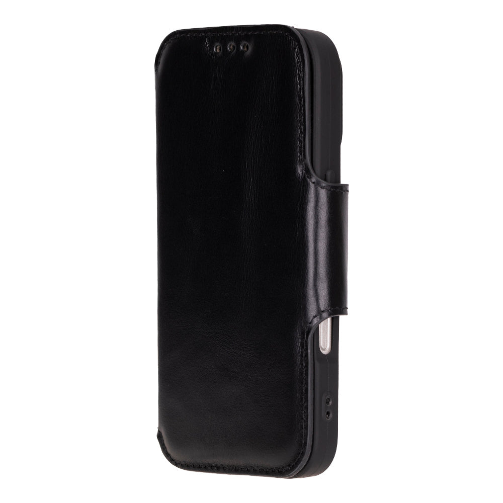 Firenze iPhone 16 Pro Leather Folio Case Mizuri Leather
