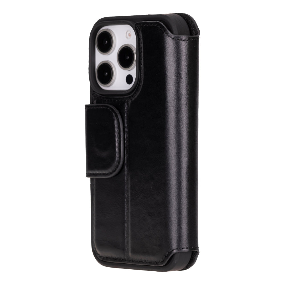 Firenze iPhone 16 Pro Leather Folio Case Mizuri Leather