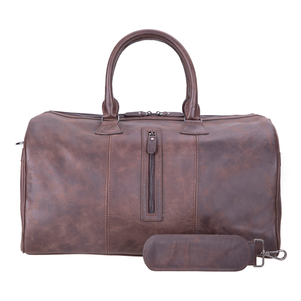 Dolly Leather Weekend Duffle Bag Mizuri Leather