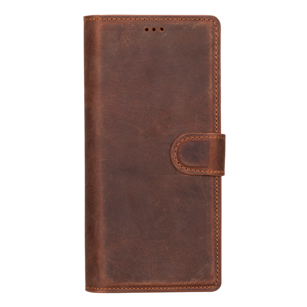 Magic Samsung Galaxy S25 Ultra Detachable Leather Wallet Case - LuggageDesigners