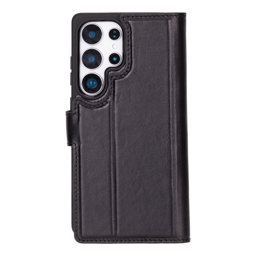 Magic Samsung Galaxy S25 Ultra Detachable Leather Wallet Case - LuggageDesigners
