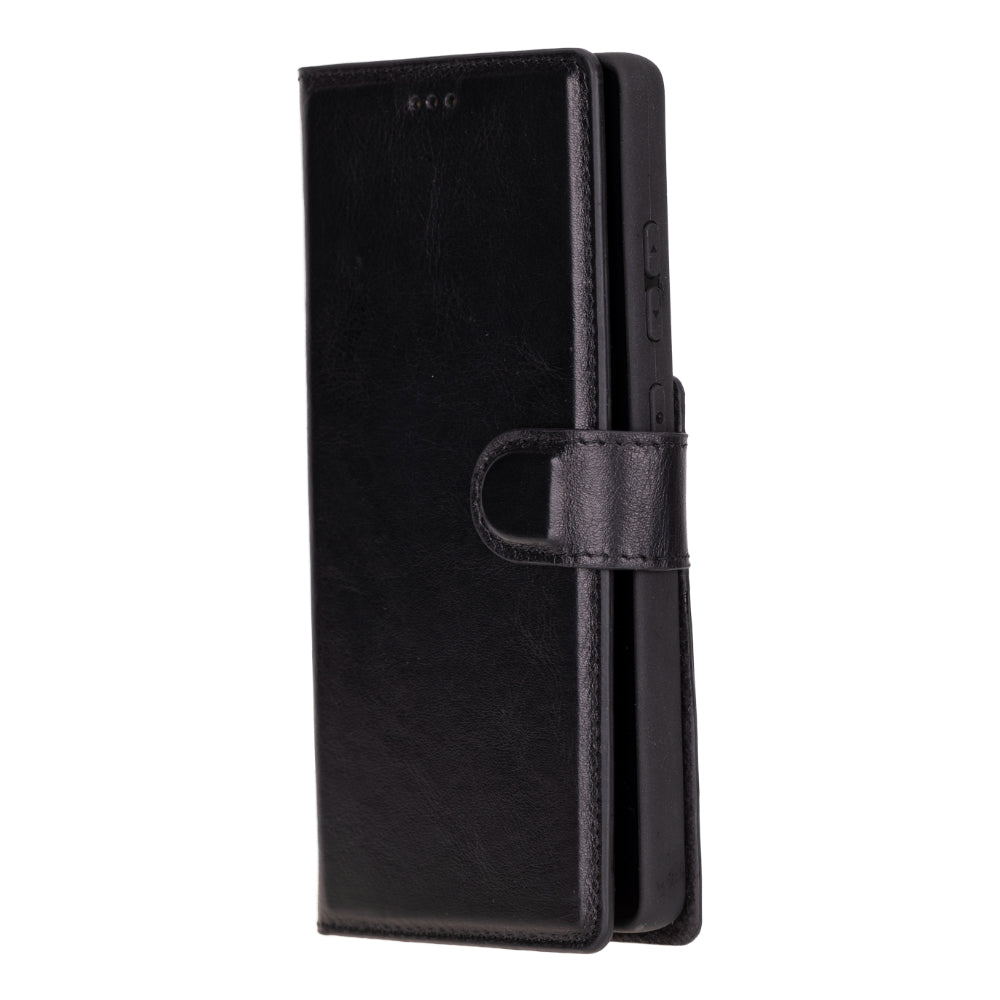 Magic Samsung Galaxy S25 Ultra Detachable Leather Wallet Case - LuggageDesigners