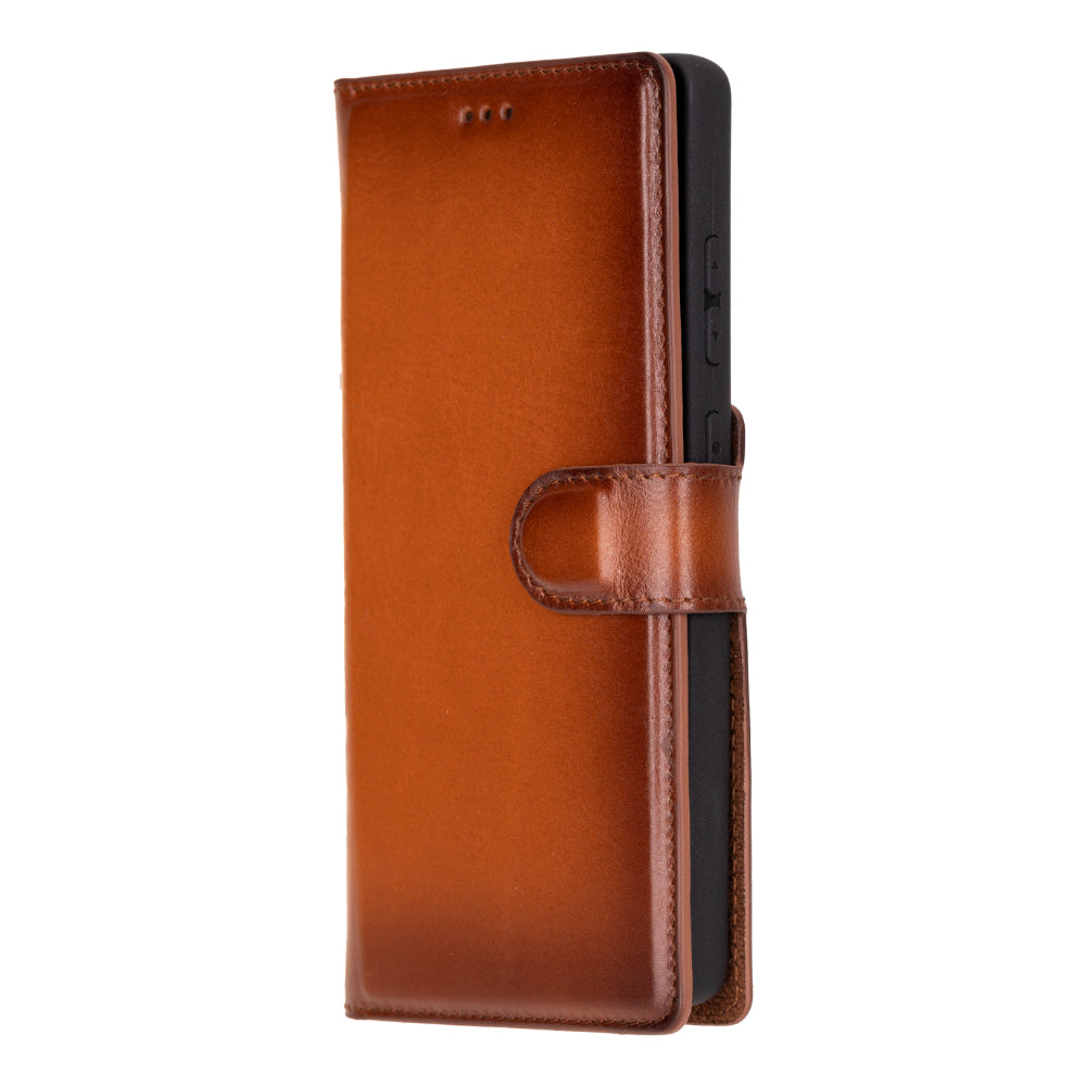 Magic Samsung Galaxy S25 Ultra Detachable Leather Wallet Case - LuggageDesigners