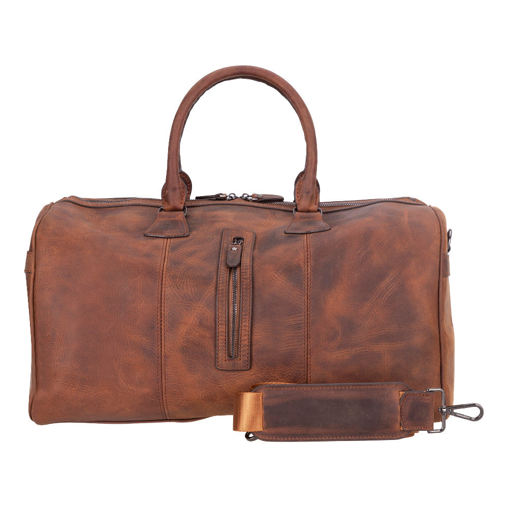 Dolly Leather Weekend Duffle Bag Mizuri Leather