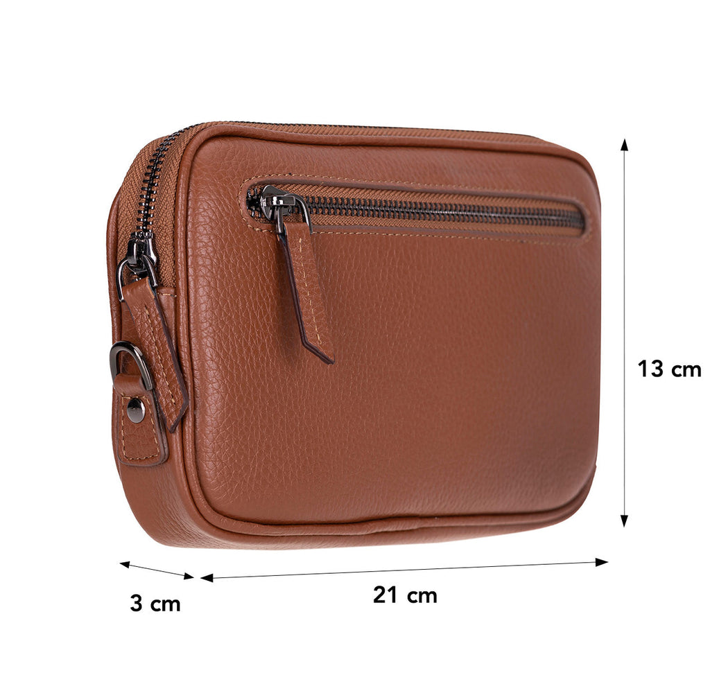 Noma Leather Clutch Bag Mizuri Leather