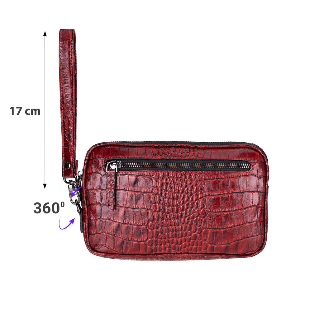 Noma Leather Clutch Bag Mizuri Leather