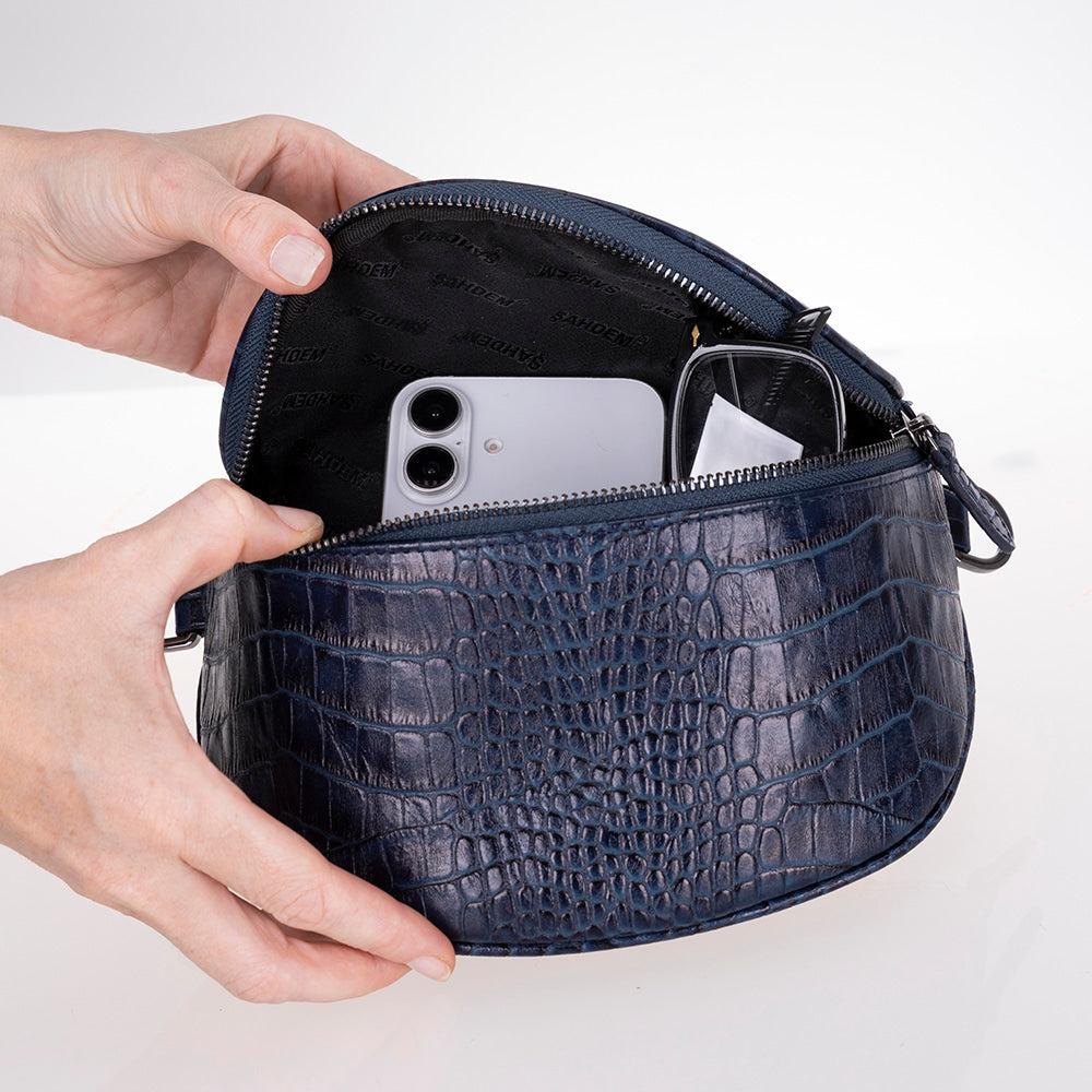 Alora Leather Crossbody Bag Mizuri Leather