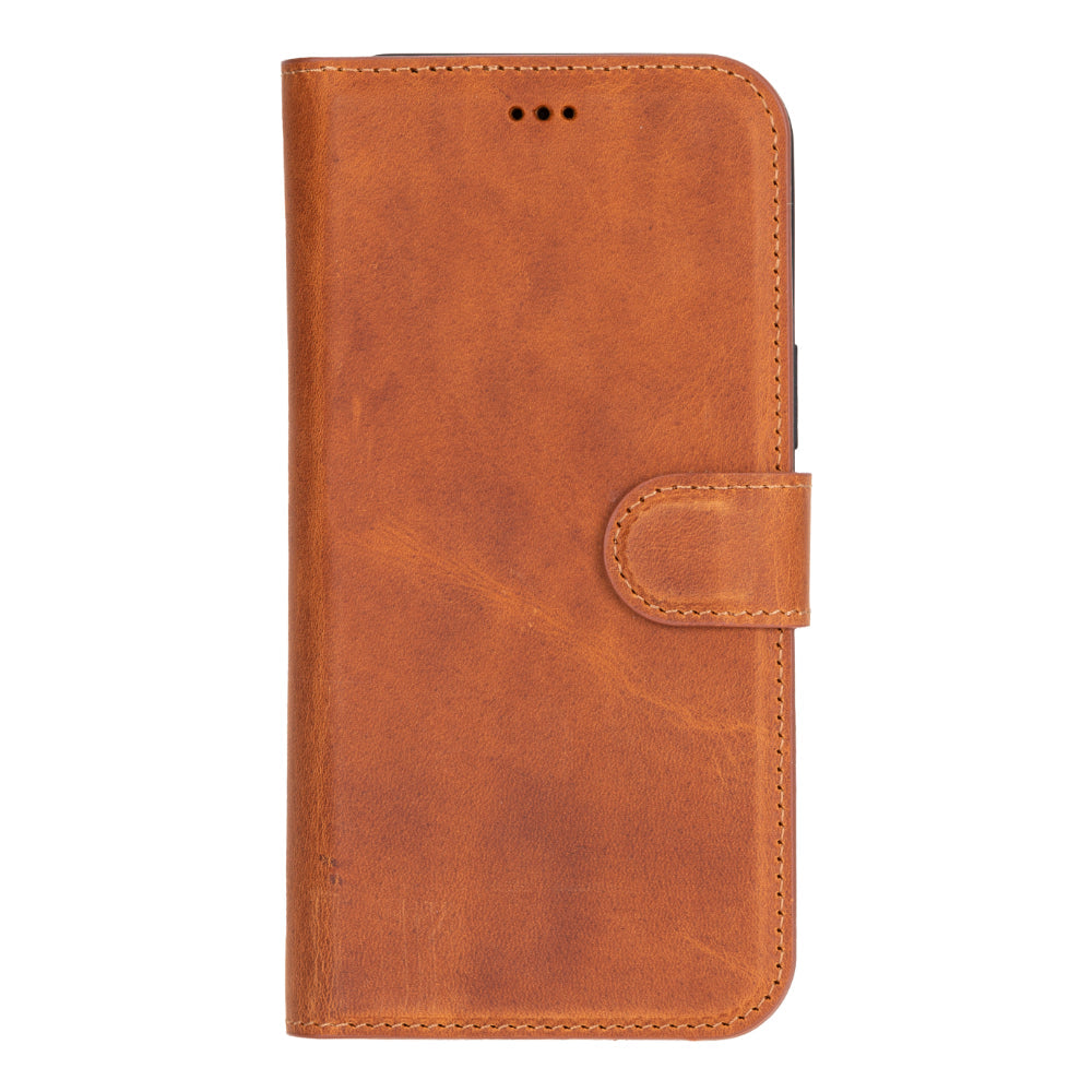 Magic iPhone 16 Plus Detachable Leather Wallet Case Mizuri Leather
