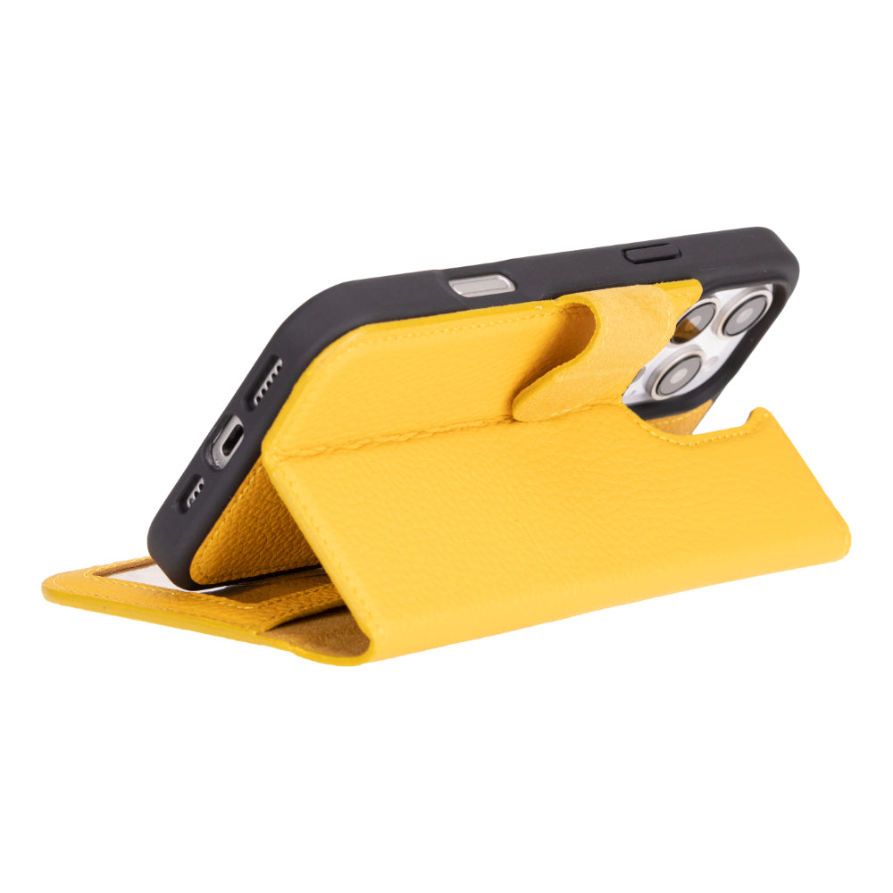 Magic iPhone 16 Pro Max Leather Detachable Wallet Case Mizuri Leather