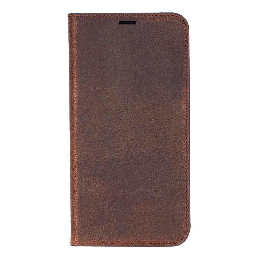 Sonat Leather iPhone 16 Pro Max Folio Case Mizuri Leather