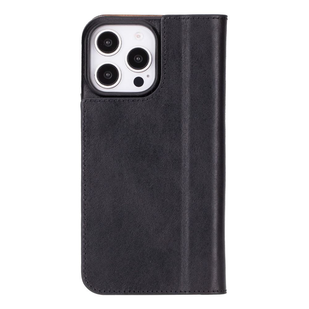 Sonat Leather iPhone 16 Pro Max Folio Case Mizuri Leather