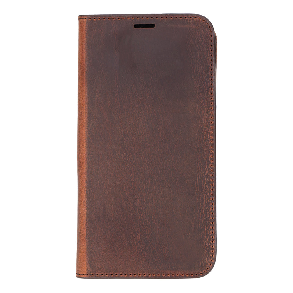 Sonat Leather iPhone 16 Pro Folio Case Mizuri Leather