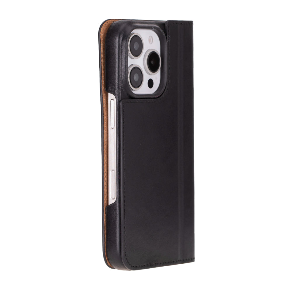 Sonat Leather iPhone 16 Pro Max Folio Case Mizuri Leather