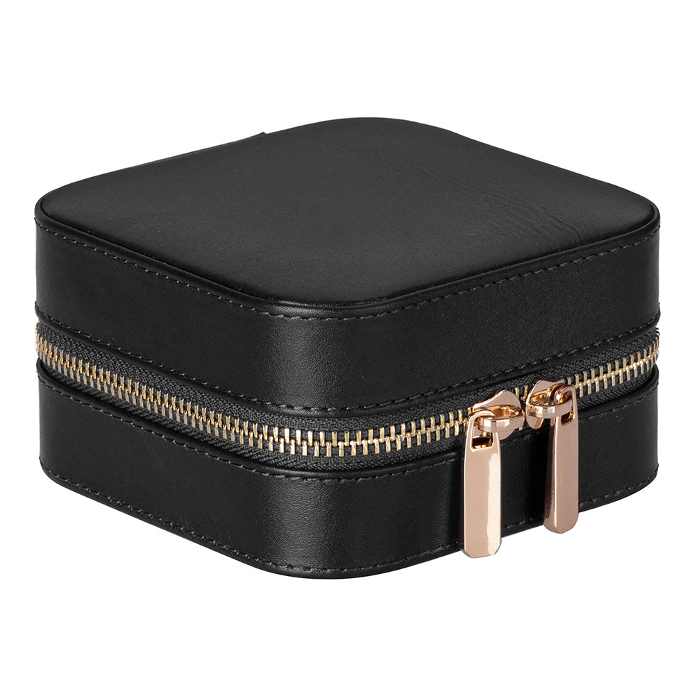 Amanda Leather Jewelry Box, Medium Mizuri Leather