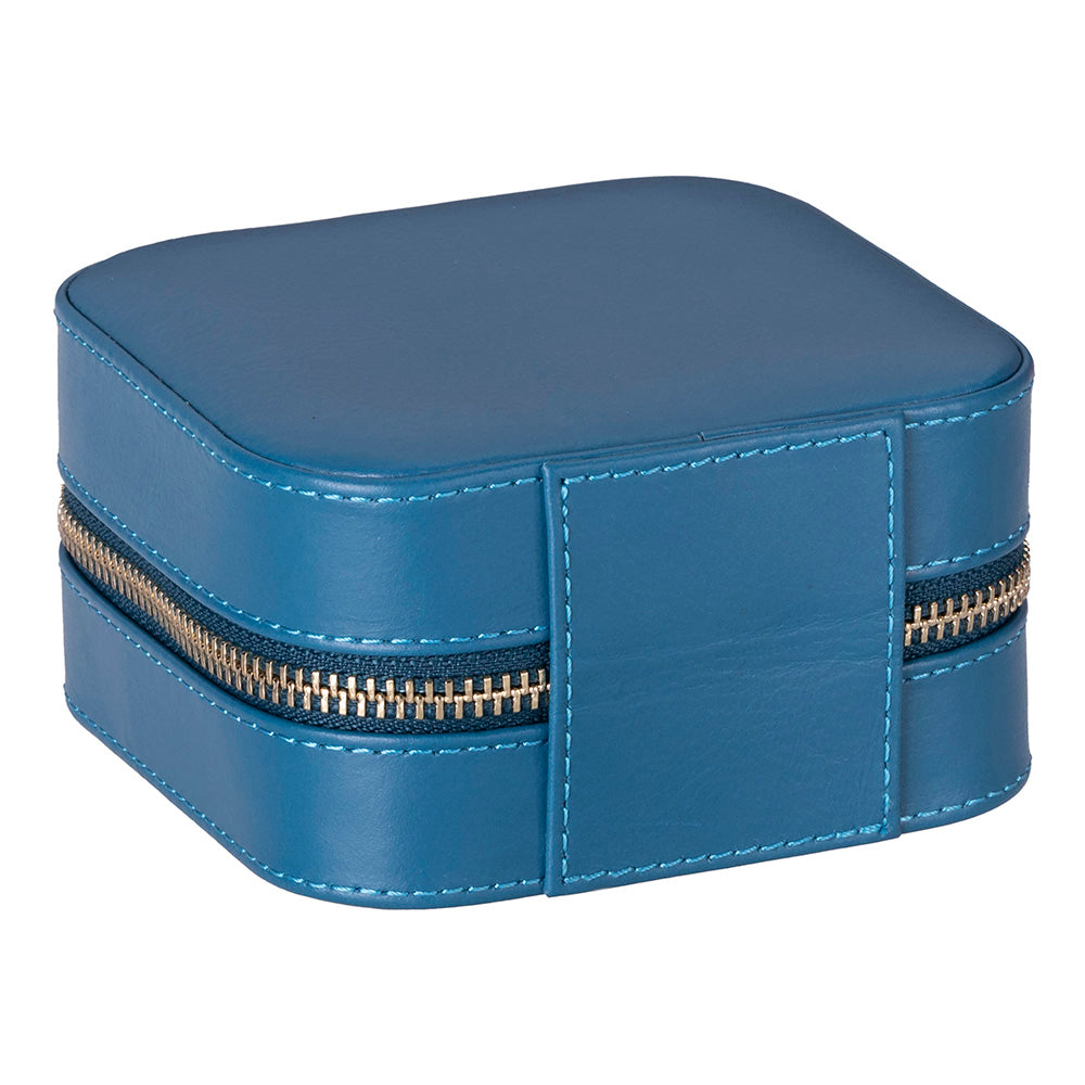 Amanda Leather Jewelry Box, Medium Mizuri Leather