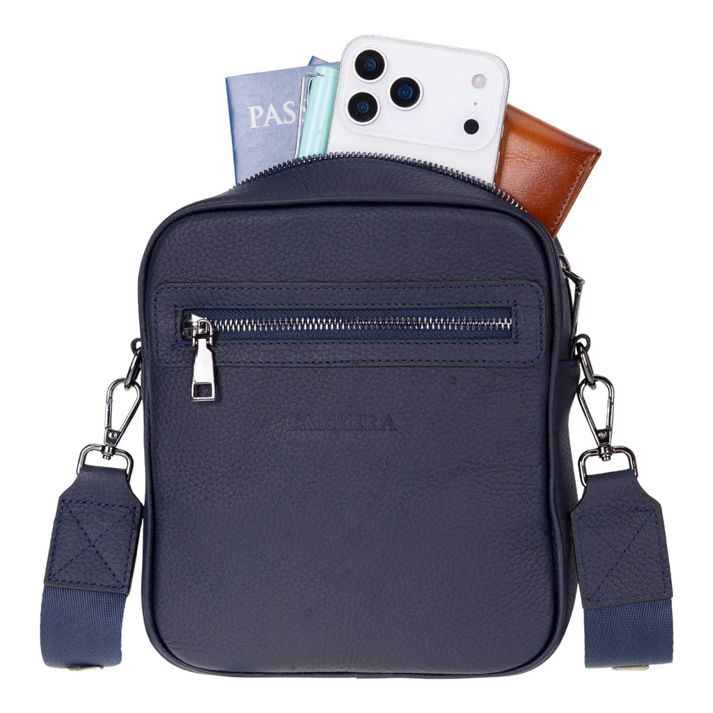Carrera Torvane Leather Men's Handbag Mizuri Leather