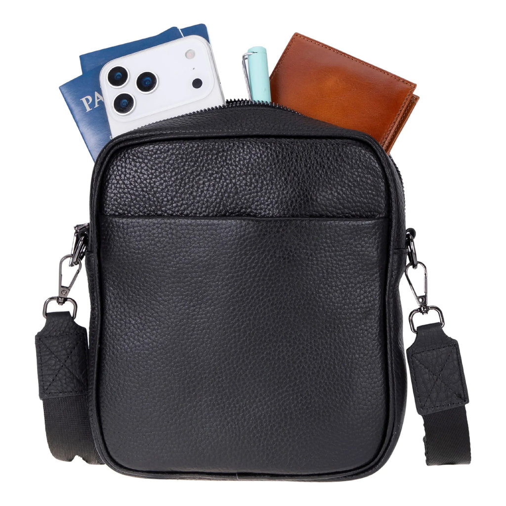 Carrera Torvane Leather Men's Handbag Mizuri Leather