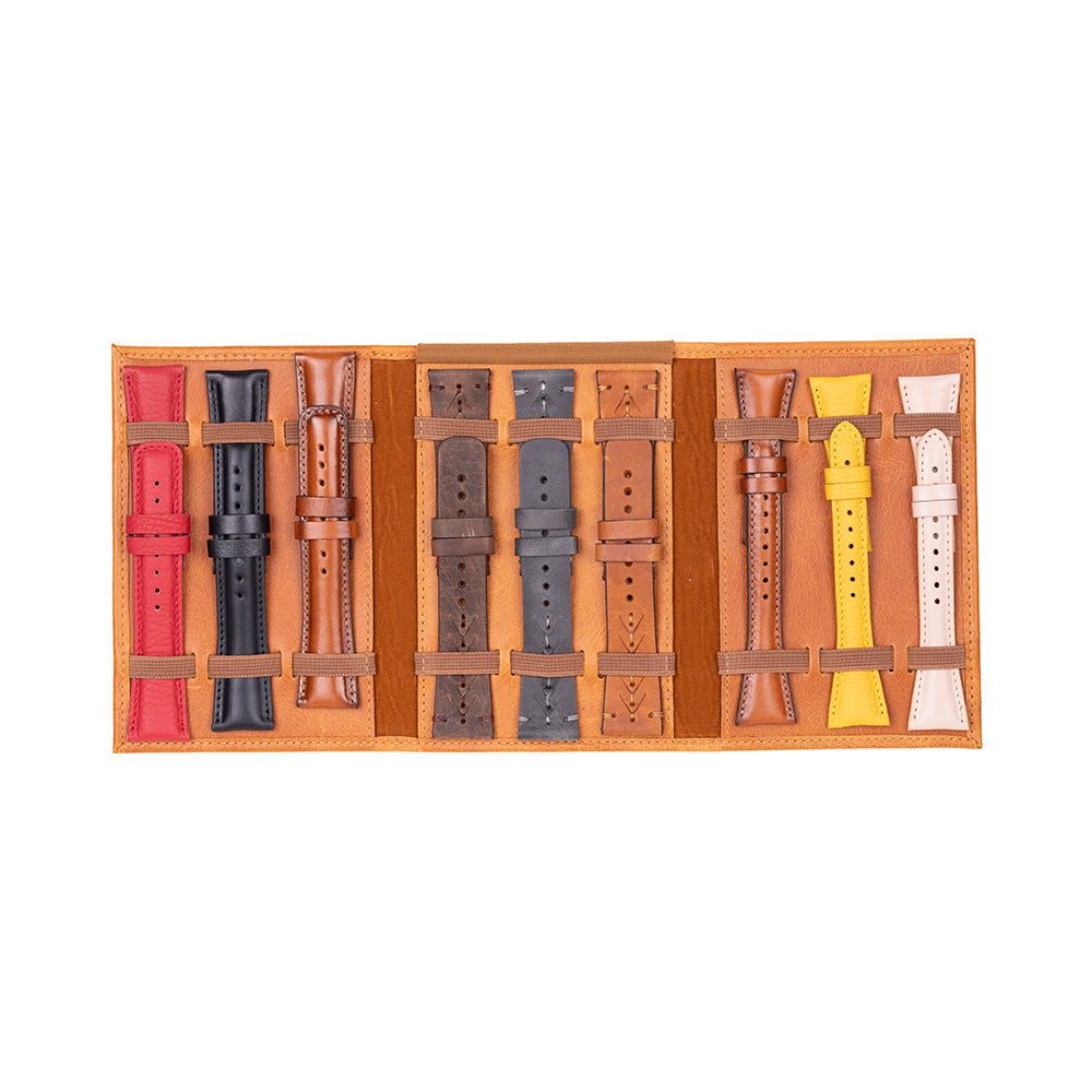 Triple Watch Band Leather Organizer Mizuri Leather
