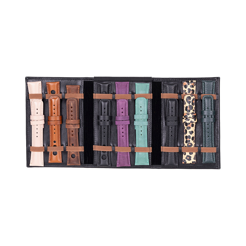 Triple Watch Band Leather Organizer Mizuri Leather
