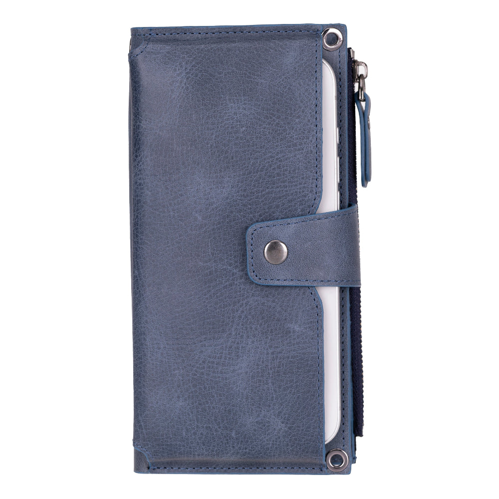 Lozan Strap Leather Crossbody Wallet Mizuri Leather