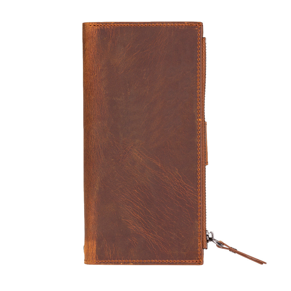 Lozan Strap Leather Crossbody Wallet Mizuri Leather