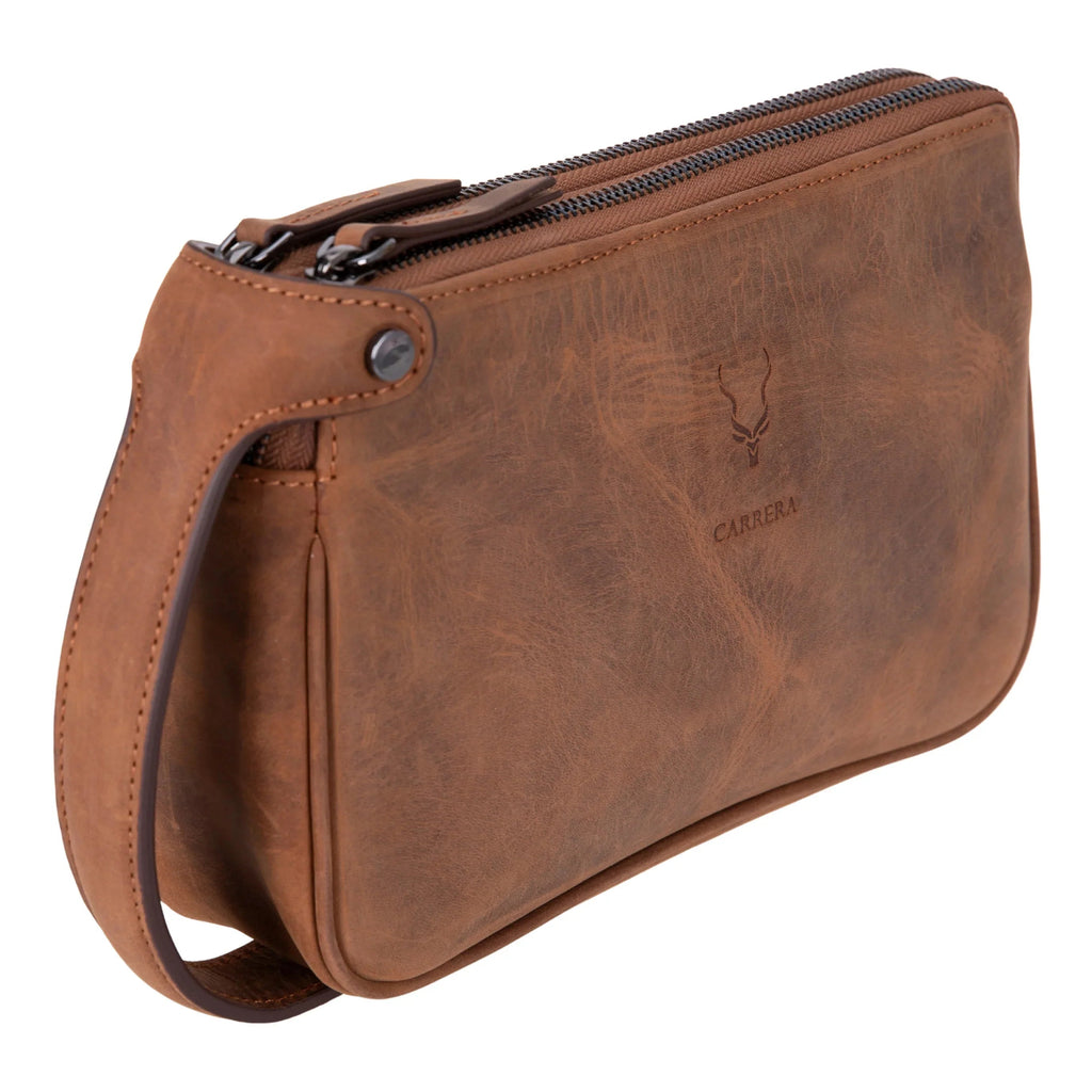 Carrera Valdiero Leather Men's Handbag Mizuri Leather