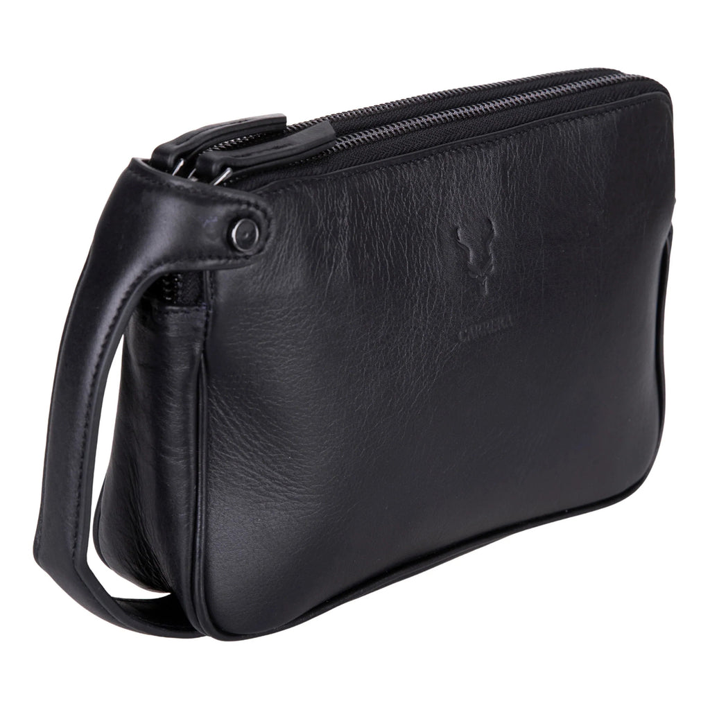 Carrera Valdiero Leather Men's Handbag Mizuri Leather