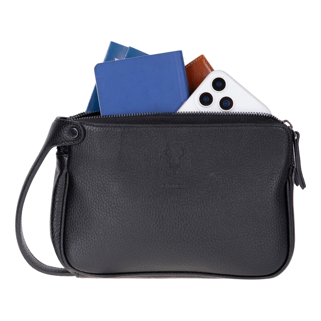 Carrera Valdiero Leather Men's Handbag Mizuri Leather