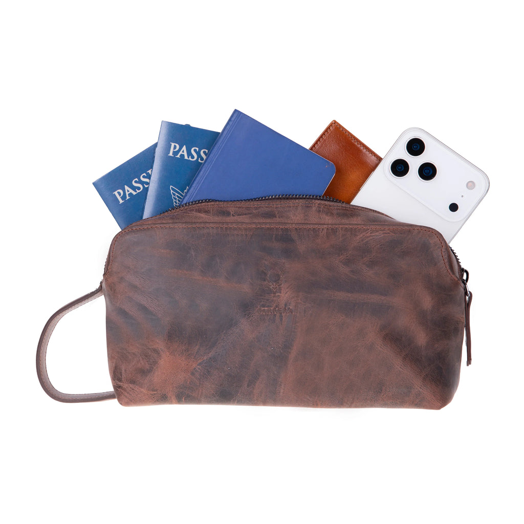 Carrera Montelaro Leather Men's Handbag Mizuri Leather