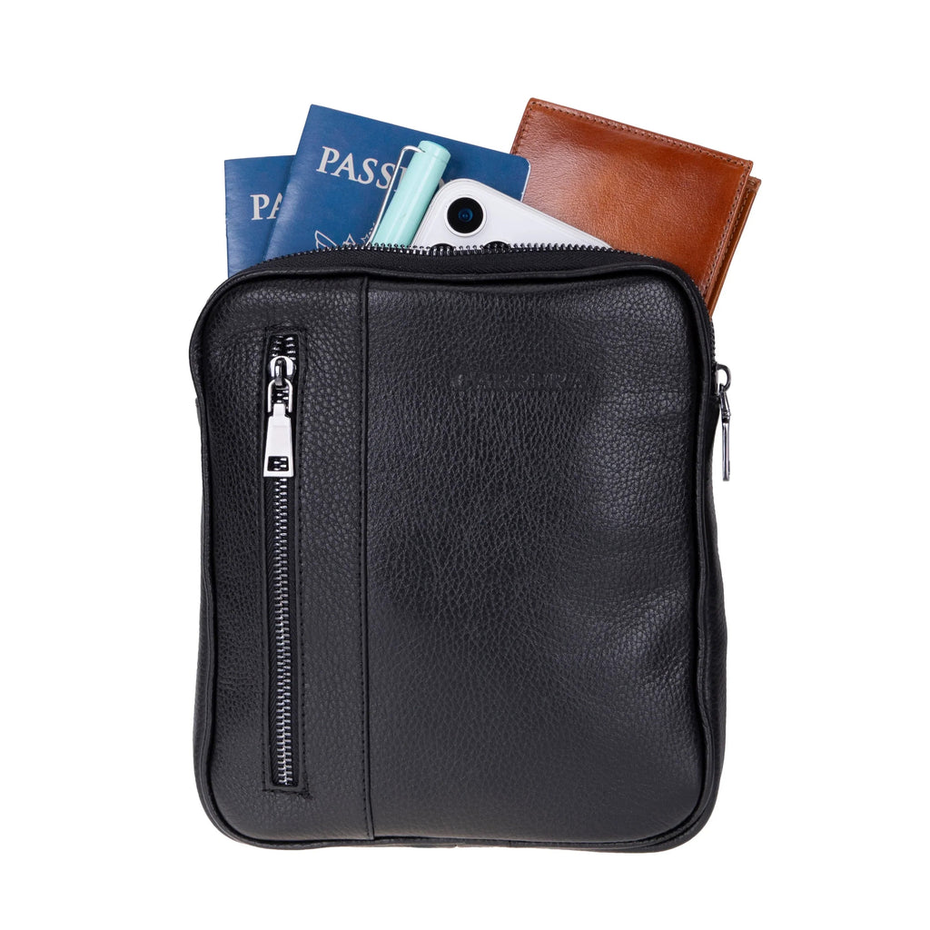 Carrera Torrenzio Leather Men's Handbag Mizuri Leather