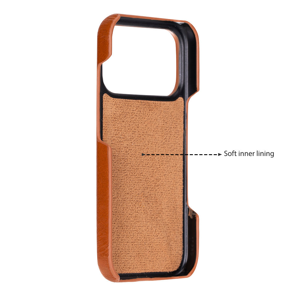Ultimate Jacket Leather iPhone 17 Pro Case Mizuri Leather