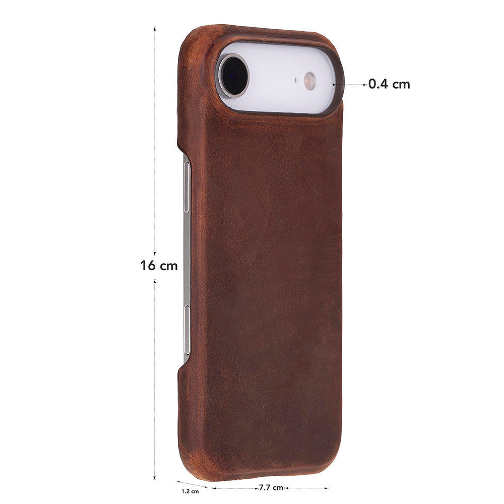 Ultimate Jacket Leather iPhone 17 Air Case - LuggageDesigners