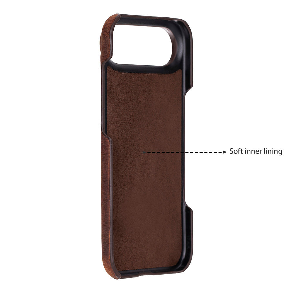 Ultimate Jacket Leather iPhone 17 Air Case - LuggageDesigners
