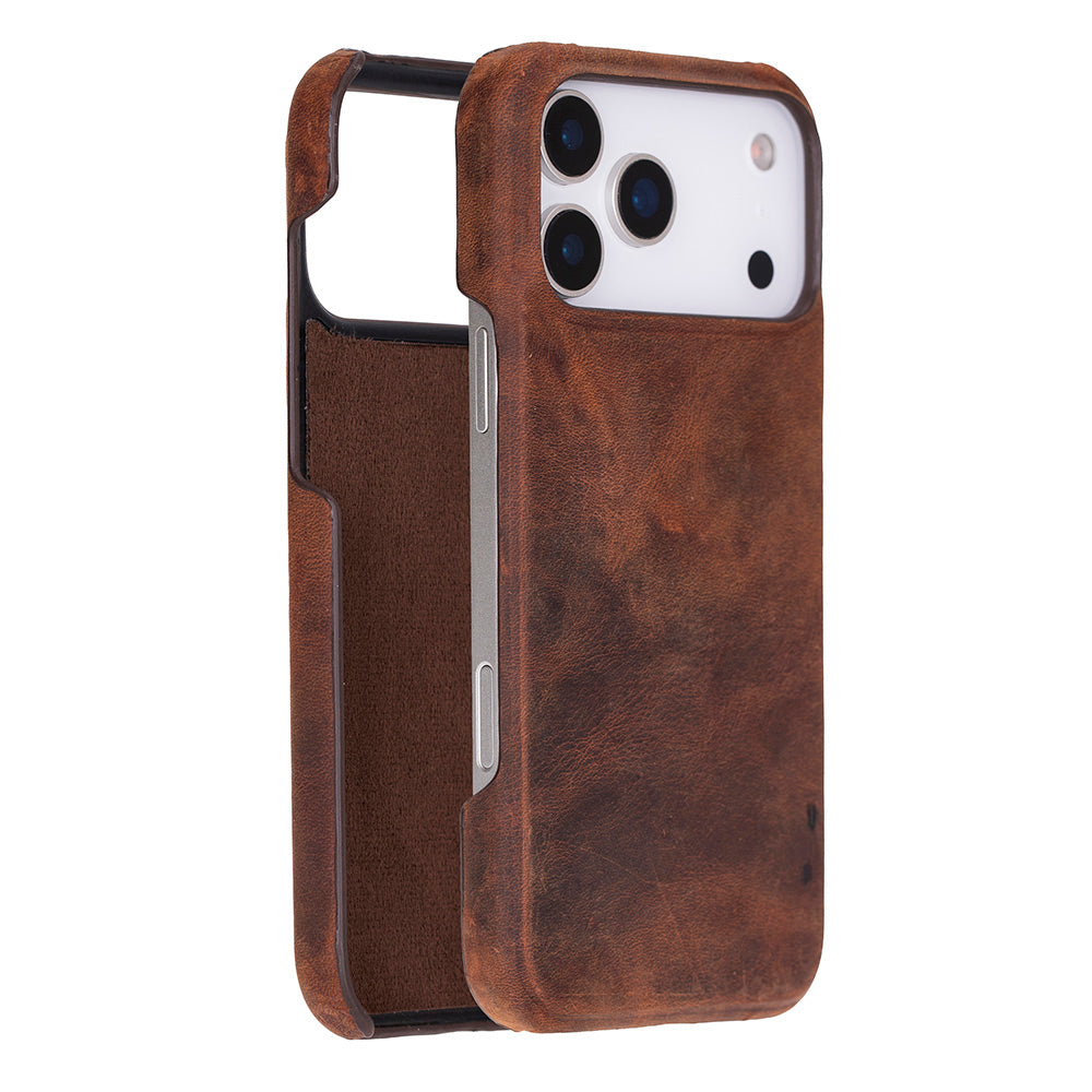 Ultimate Jacket Leather iPhone 17 Pro Max Case - LuggageDesigners
